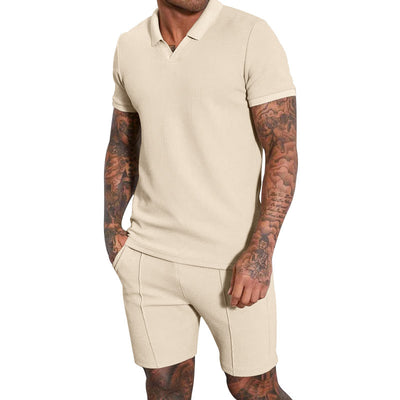 Zomerset Heren – Shirt & Short in Casual Suit Style