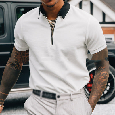 Wit Element Poloshirt voor Heren