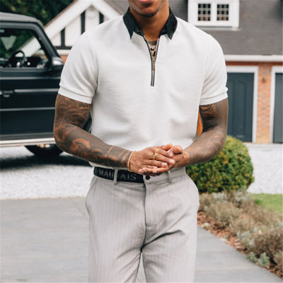 Wit Element Poloshirt voor Heren
