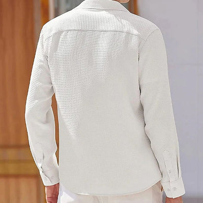 Stijlvol Effen Shirt – Herenmodel