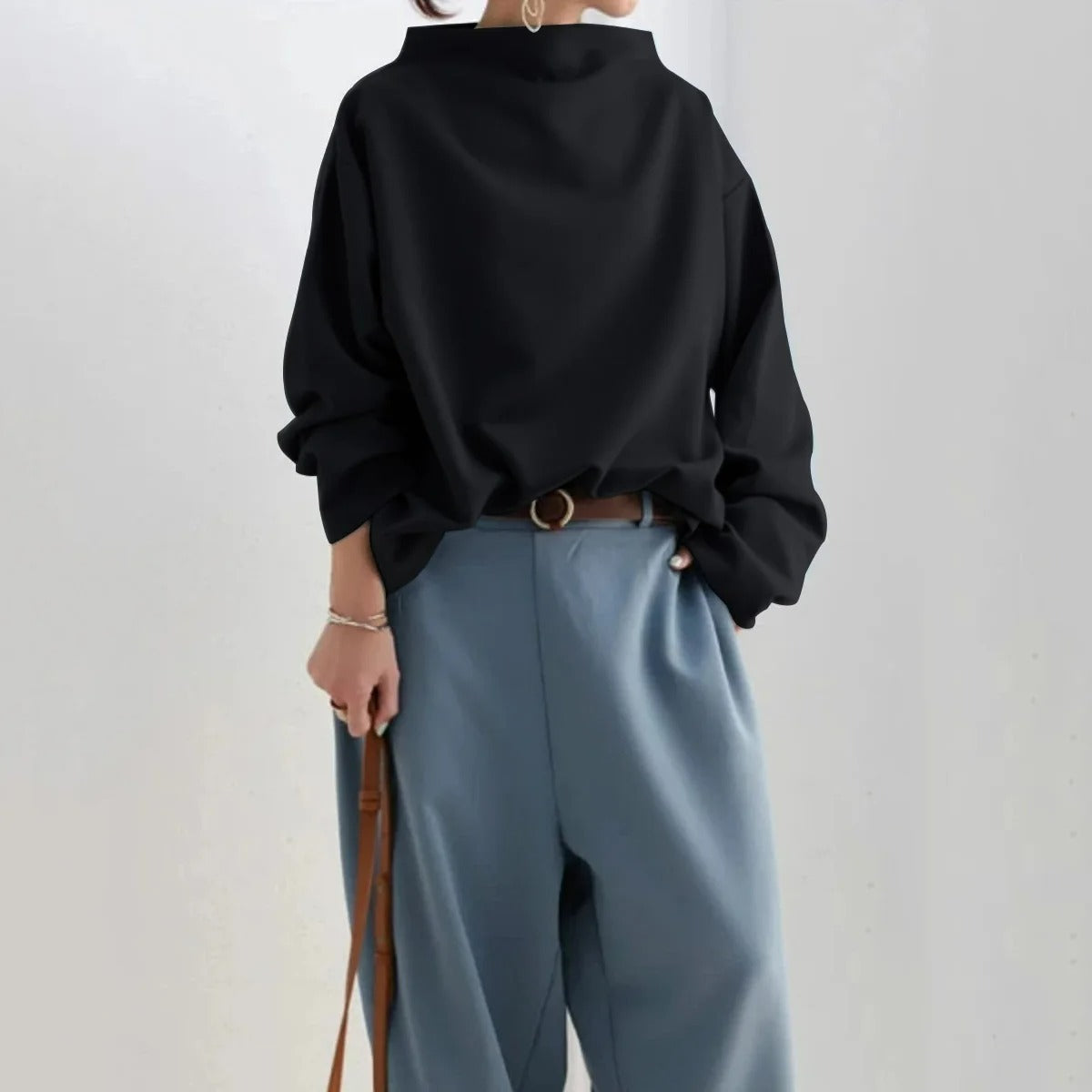 Mira™ | Stijlvolle Sweater Met Lange Mouwen Voor Vrouwen