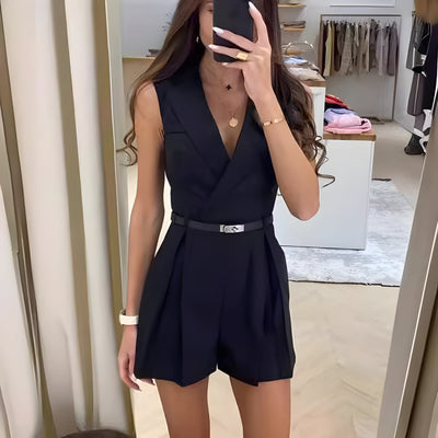 Classic™™ | Stijlvolle Mouwloze Jumpsuit