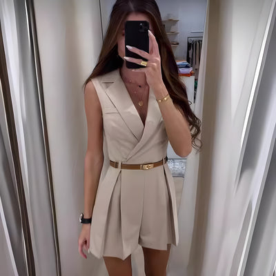 Classic™™ | Stijlvolle Mouwloze Jumpsuit