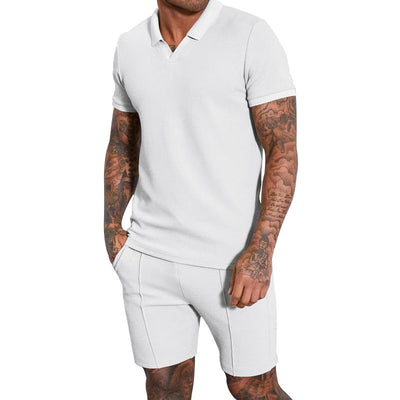 Zomerset Heren – Shirt & Short in Casual Suit Style